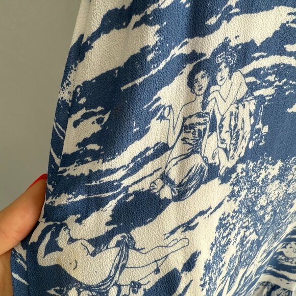 Reformation Nikita Dress in Toscana Print - Picture 3 of 6